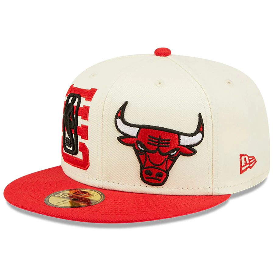 CHICAGO BULLS 2022 DRAFT 59FIFTY FITTED HAT JR S SPORTS