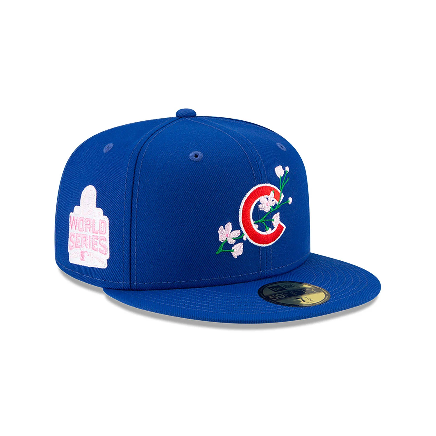 CHICAGO CUBS BLOOM SIDEPATCH 59FIFTY FITTED HAT JR S SPORTS