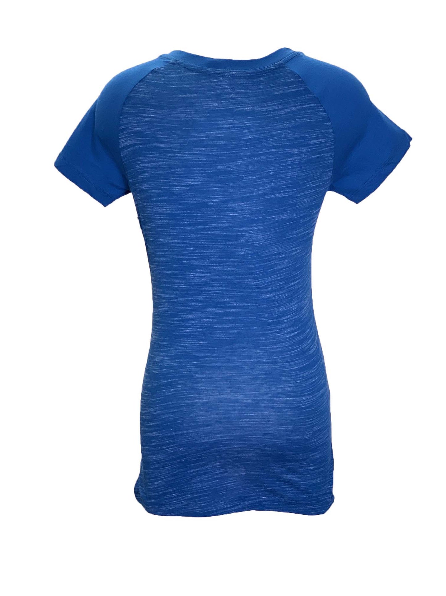 CHICAGO CUBS WOMEN'S FOIL BORDER NAME TEE