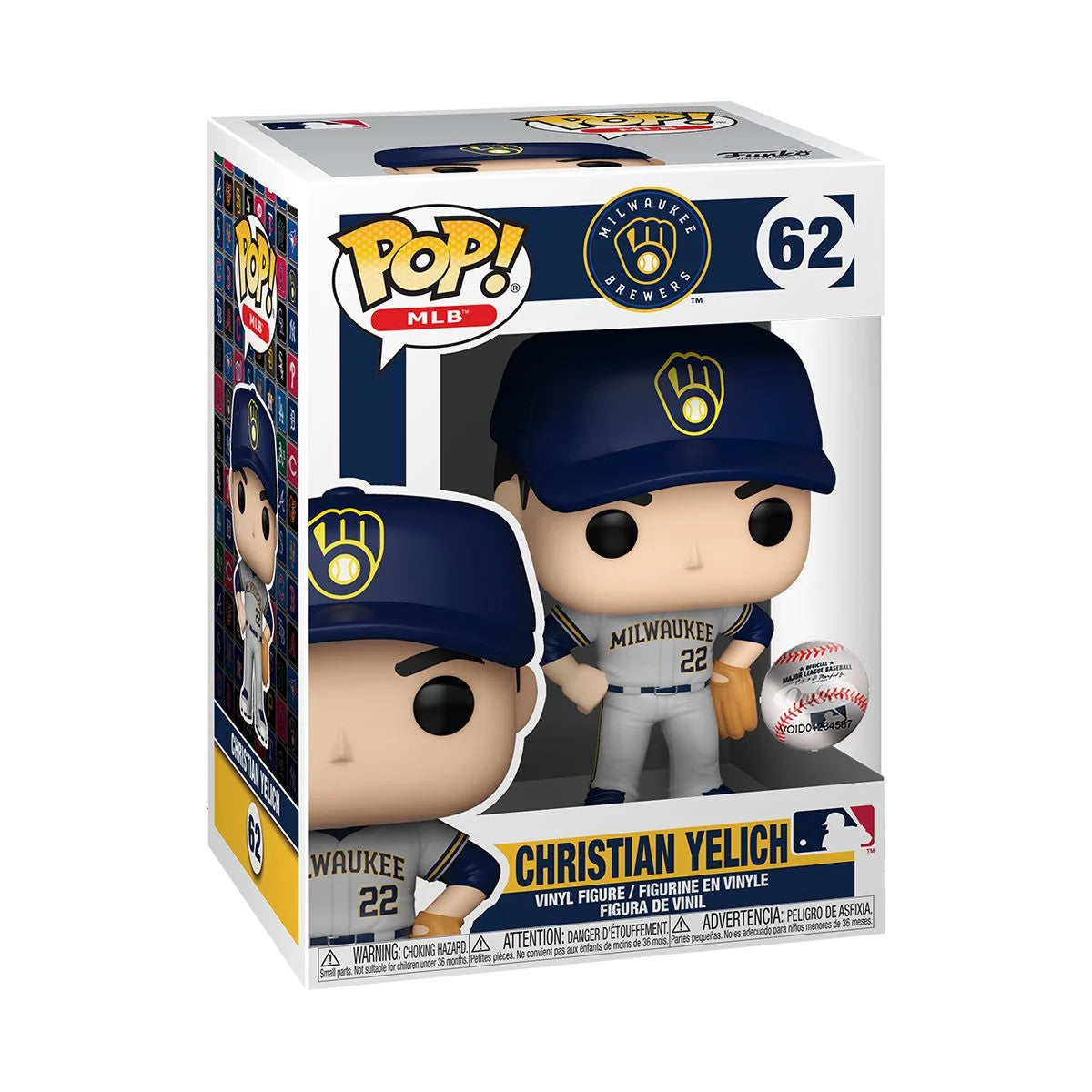 CHRISTIAN YELICH (ROAD) FUNKO POP VINYL