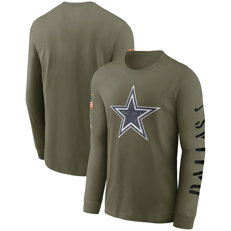 cowboys salute to service hoodie 2022