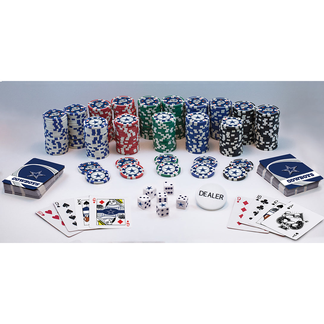 DALLAS COWBOYS 300 PIECE POKER SET