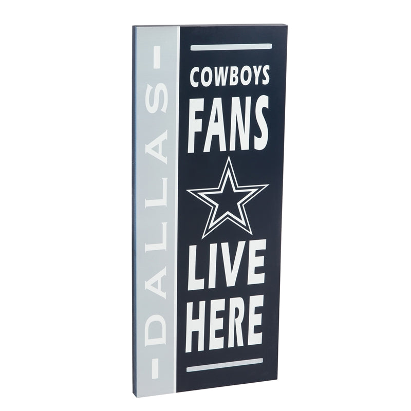 DALLAS COWBOYS FAN SIGN