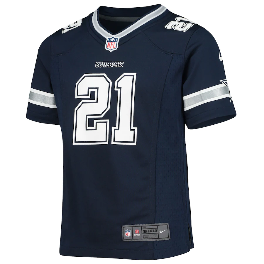 DALLAS COWBOYS GIRLS EZEKIEL ELLIOTT GAME JERSEY
