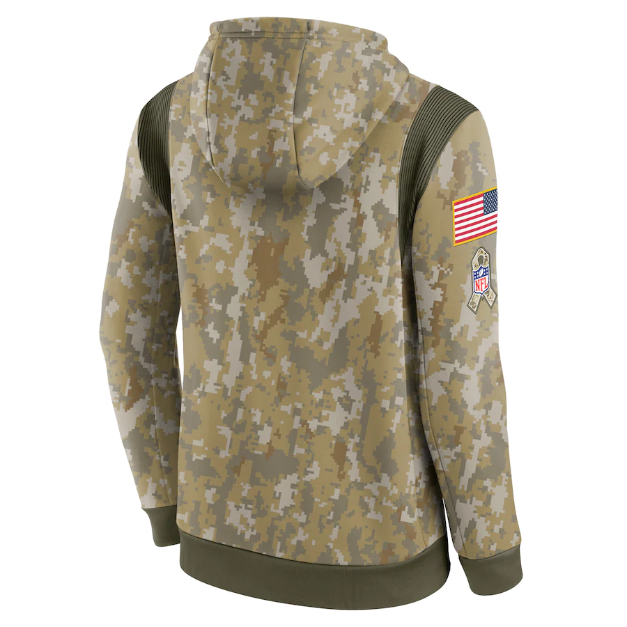 DALLAS COWBOYS MEN'S 2021 SALUTE TO SERVICE HOODIE SWEATSHIRT