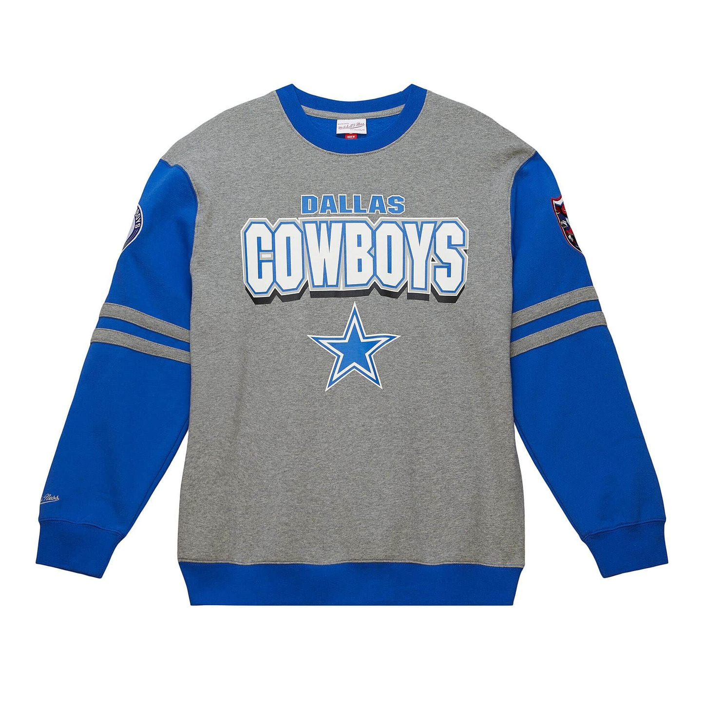 DALLAS COWBOYS MEN'S ALL OVER CREWNECK SWEATSHIRT 2.0