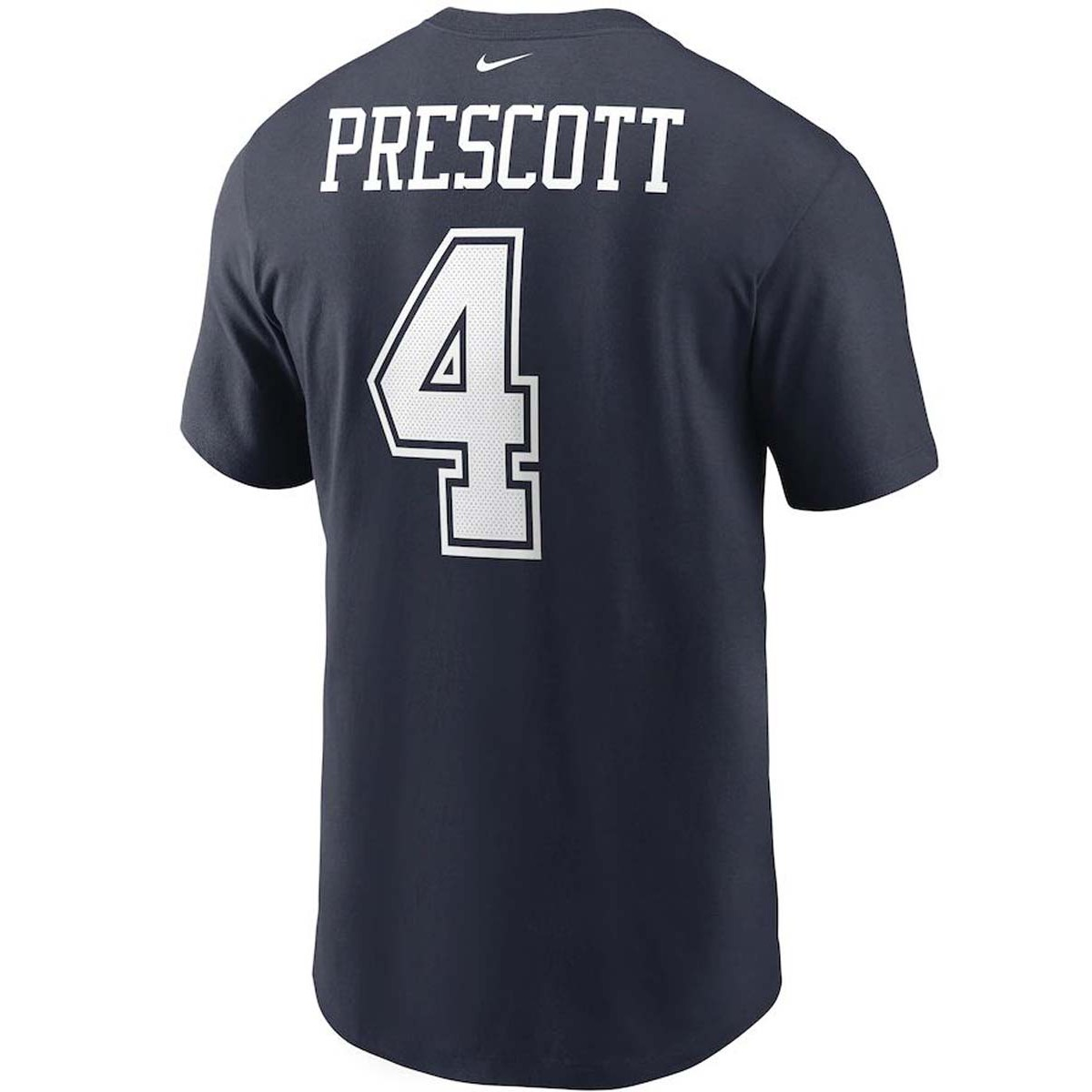 DALLAS COWBOYS HOMBRE DAK PRESCOTT NOMBRE Y NÚMERO CAMISETA NIKE