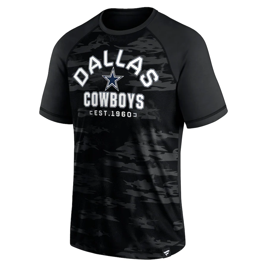 DALLAS COWBOYS MEN'S HAIL MARY TEE - BLACK