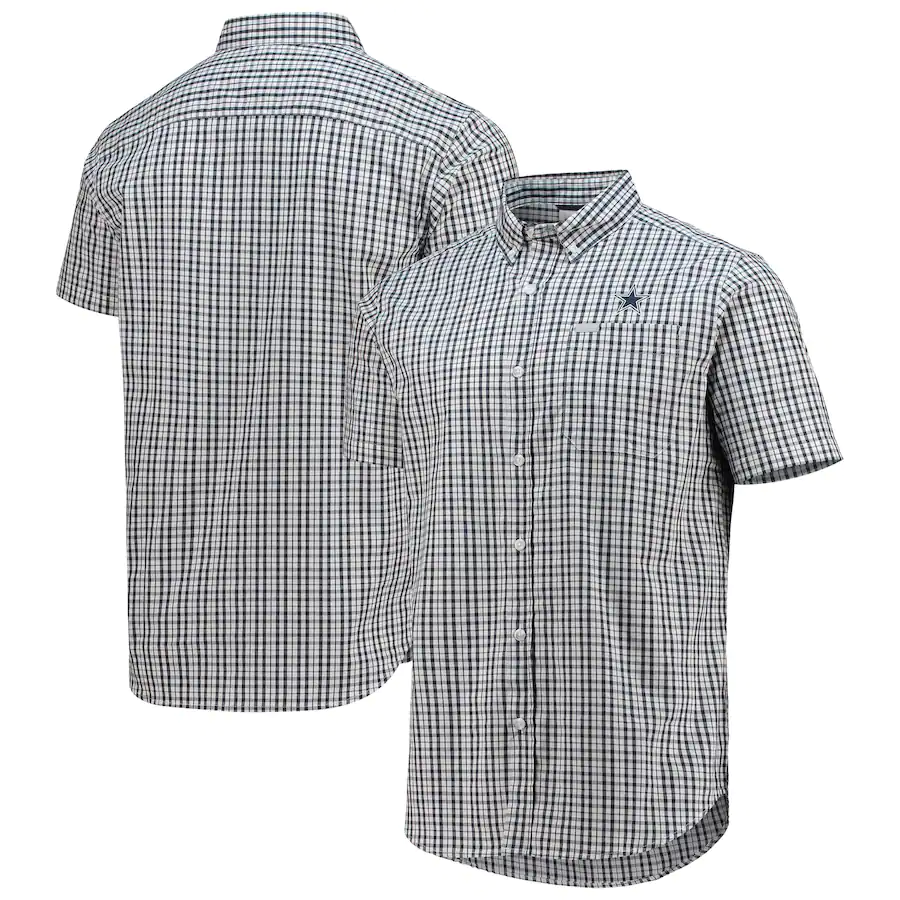 DALLAS COWBOYS MEN'S RAPID RIVERS BUTTON-DOWN SHIRT