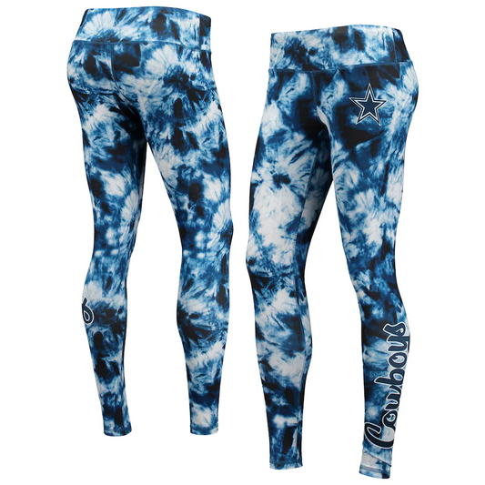 DALLAS COWBOYS WOMEN'S TIE DYE LEGGINGS