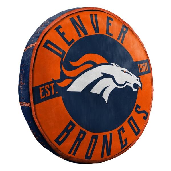 DENVER BRONCOS 15" CLOUD PILLOW