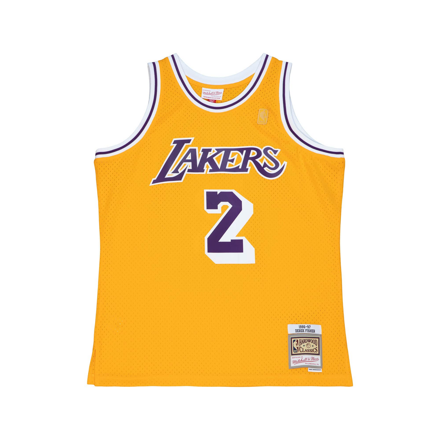 DERRICK FISHER MITCHELL & NESS 1996-97' SWINGMAN JERSEY