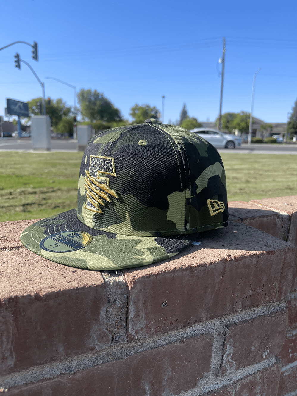 FRESNO GRIZZLIES 2022 ARMED FORCES 59FIFTY FITTED