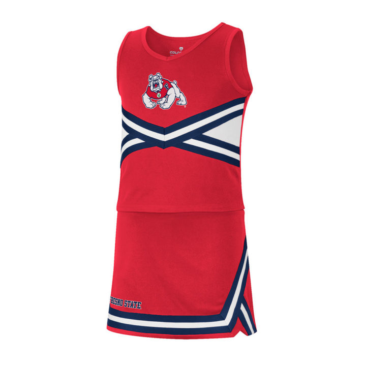 FRESNO STATE BULLDOGS GIRLS CAROUSEL CHEER SET