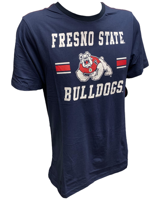 FRESNO STATE BULLDOGS MEN'S THAT THING GOING T-SHIRT - NAVY