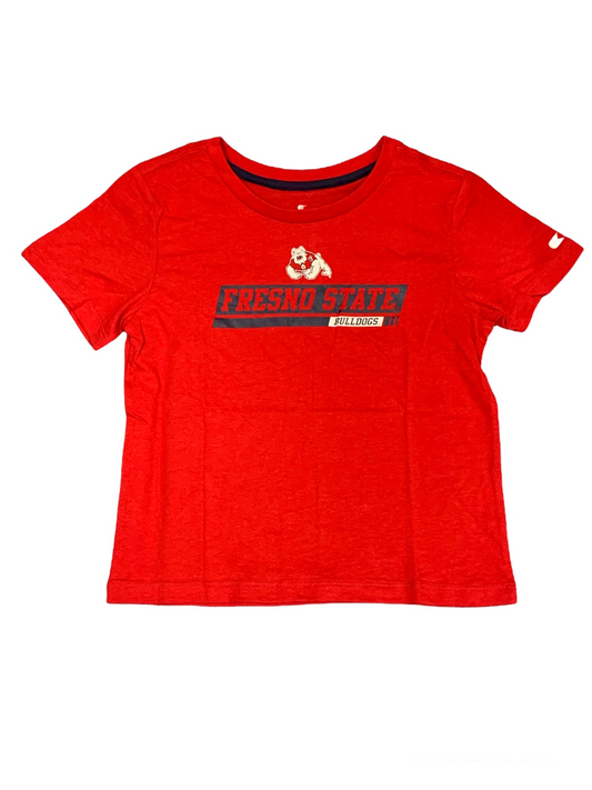 FRESNO STATE BULLDOGS TODDLER BASIC LOGO TEE
