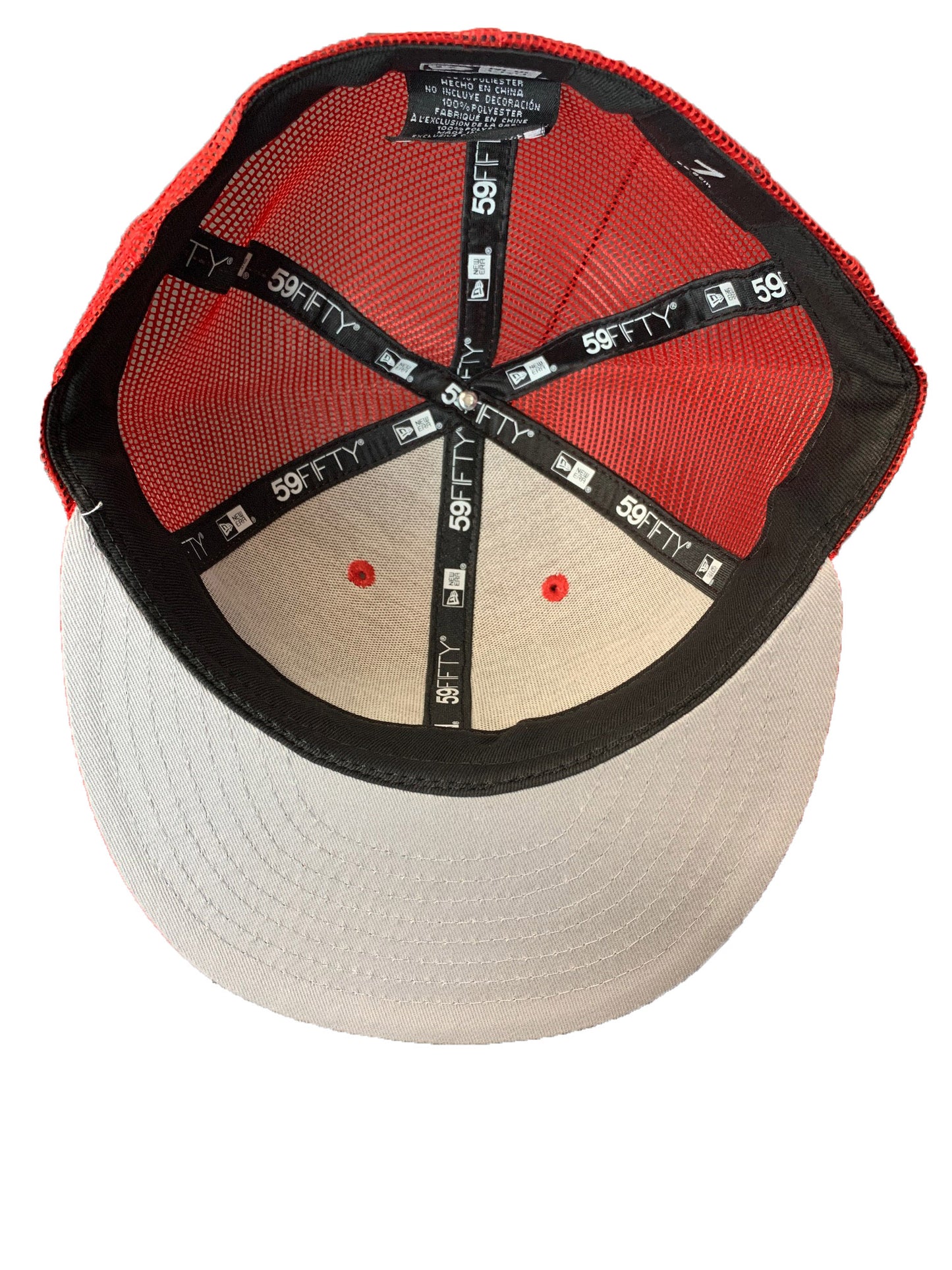 FRESNO STATE BULLDOGS TRUCKER CUSTOM 59FIFTY FITTED HAT - RED