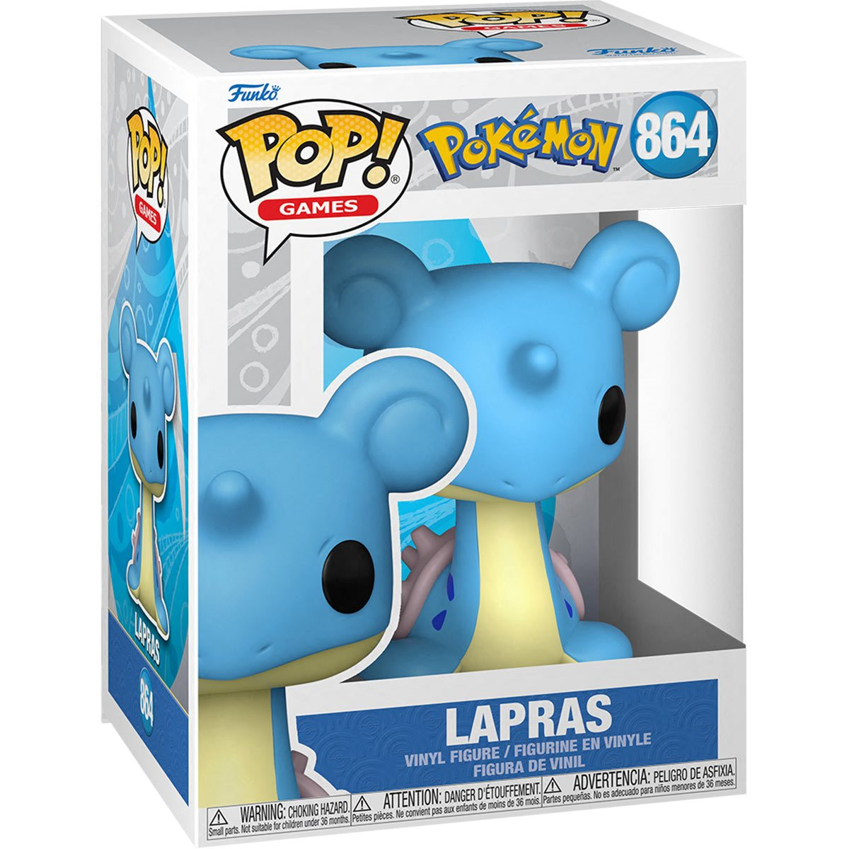 FUNKO POP! POKEMON - LAPRAS VINYL FIGURE