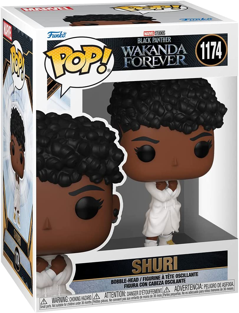 ¡FUNKO POP! PANTERA NEGRA:WAKANDA FOREVER - FIGURA VINILO SHURI