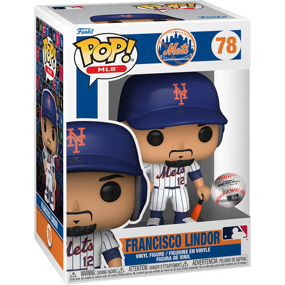 ¡FUNKO POP! MLB NEW YORK METS - FIGURA VINILO FRANCISCO LINDOR