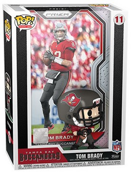 FUNKO POP! TRADING CARDS: TOM BRADY (PRIZM) - TAMPA BAY BUCCANEERS