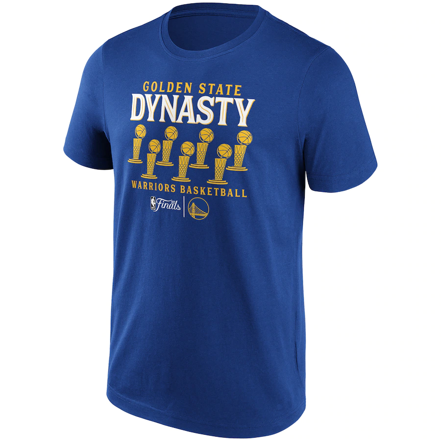 GOLDEN STATE WARRIORS 2022 CHAMPS DYNASTY T-SHIRT