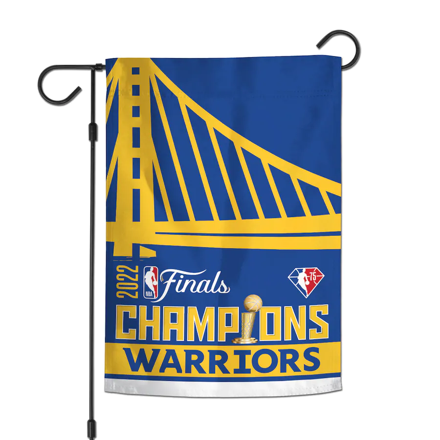 GOLDEN STATE WARRIORS 2022 CHAMPS GARDEN FLAG