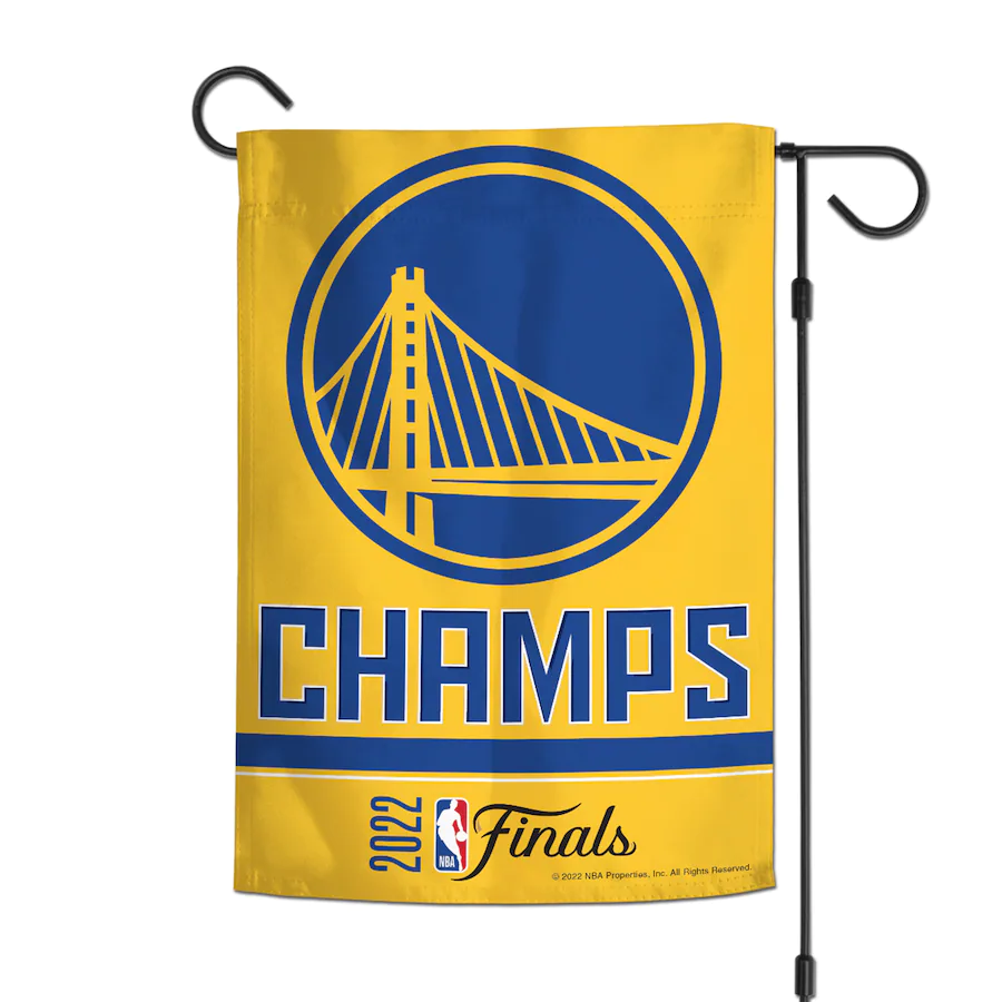 GOLDEN STATE WARRIORS 2022 CHAMPS GARDEN FLAG