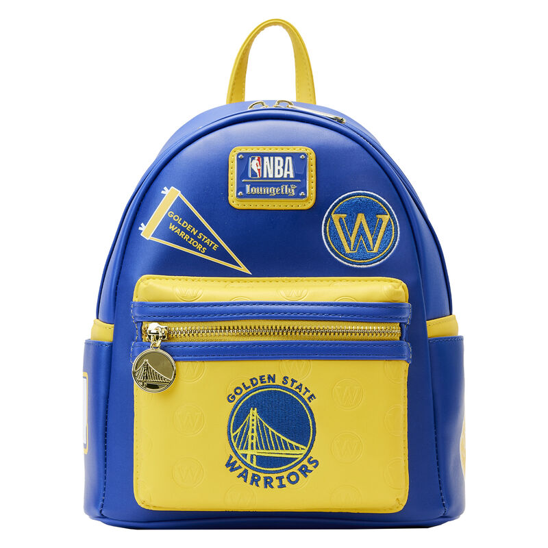 GOLDEN STATE WARRIORS LOUNGEFLY MINI BACKPACK – JR'S SPORTS