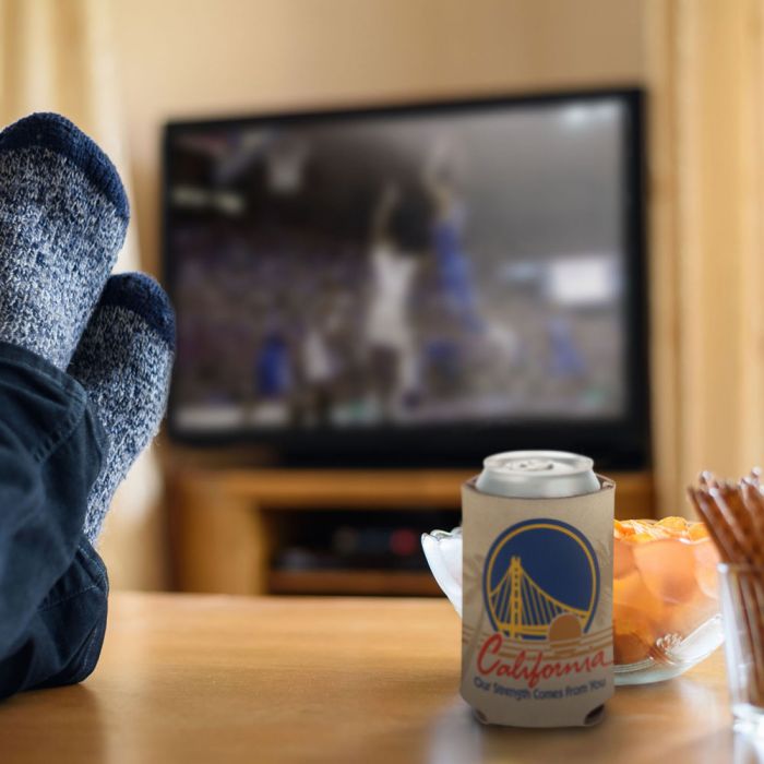 GOLDEN STATE WARRIORS PLATE CAN HOLDER