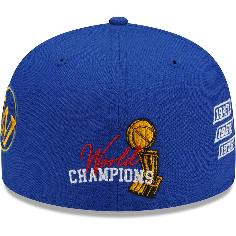 GOLDEN STATE WARRIORS COUNT THE RINGS 59FIFTY FITTED