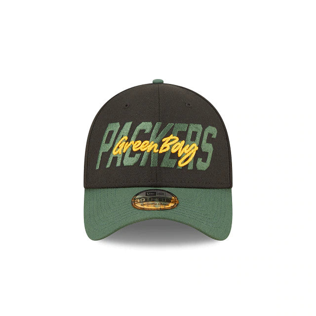 GORRO DE AJUSTE FLEXIBLE GREEN BAY PACKERS 2022 DRAFT 39THIRTY