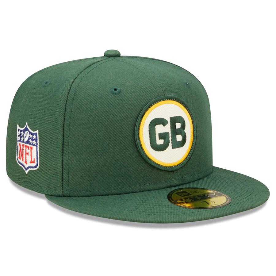 Green bay fitted hat Clearance