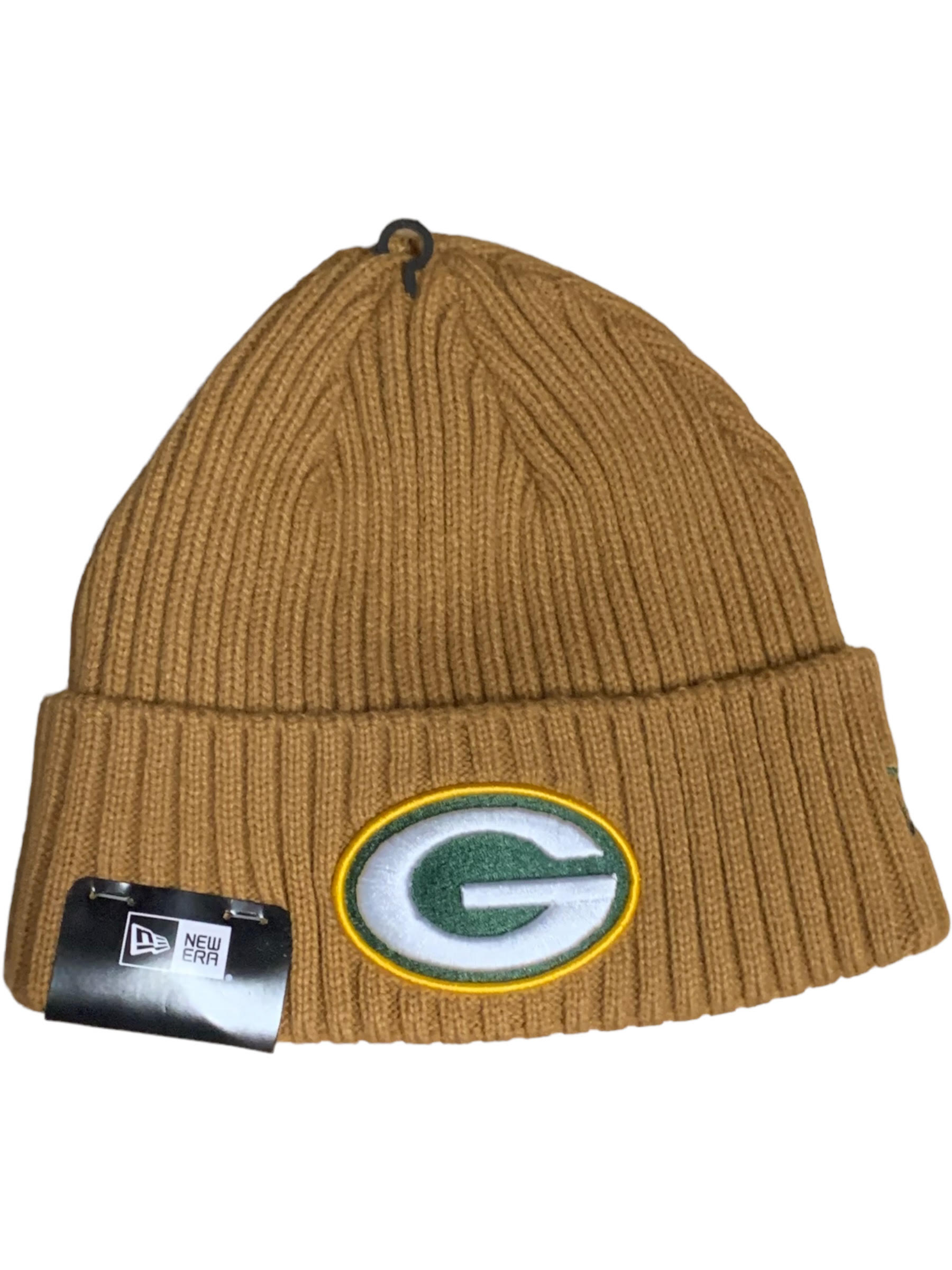 GREEN BAY PACKERS CORE CLASSIC KNIT BEANIE - TAN – JR'S SPORTS GREEN BAY PACKERS CORE CLASSIC KNIT BEANIE - TAN – JR'S SPORTS