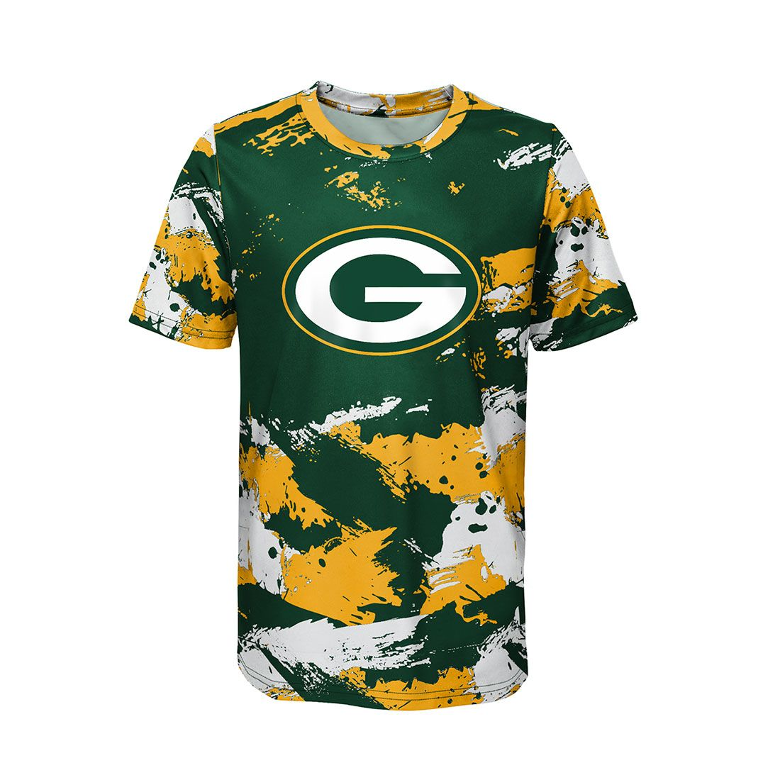 Outerstuff Green Bay Packers Kids Cross Pattern T-Shirt 22 / M