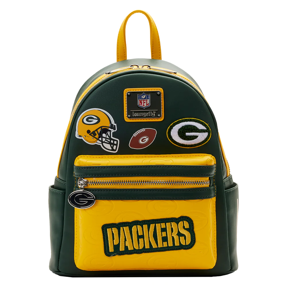 green bay packers nike backpack GREEN BAY PACKERS LOUNGEFLY MINI BACKPACK