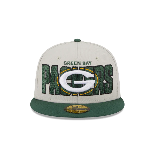 GREEN BAY PACKERS MEN'S 2023 NFL DRAFT HAT 59FIFTY FITTED