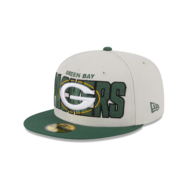 GREEN BAY PACKERS MEN'S 2023 NFL DRAFT HAT 59FIFTY FITTED
