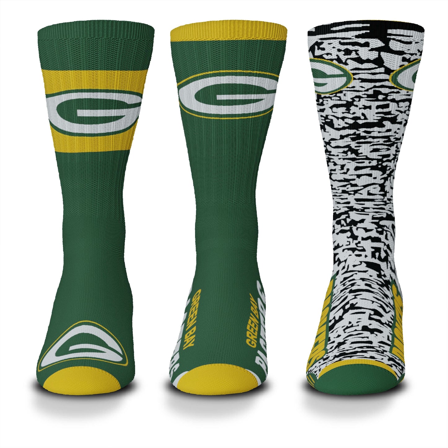 GREEN BAY PACKERS STIMULUS SOCKS