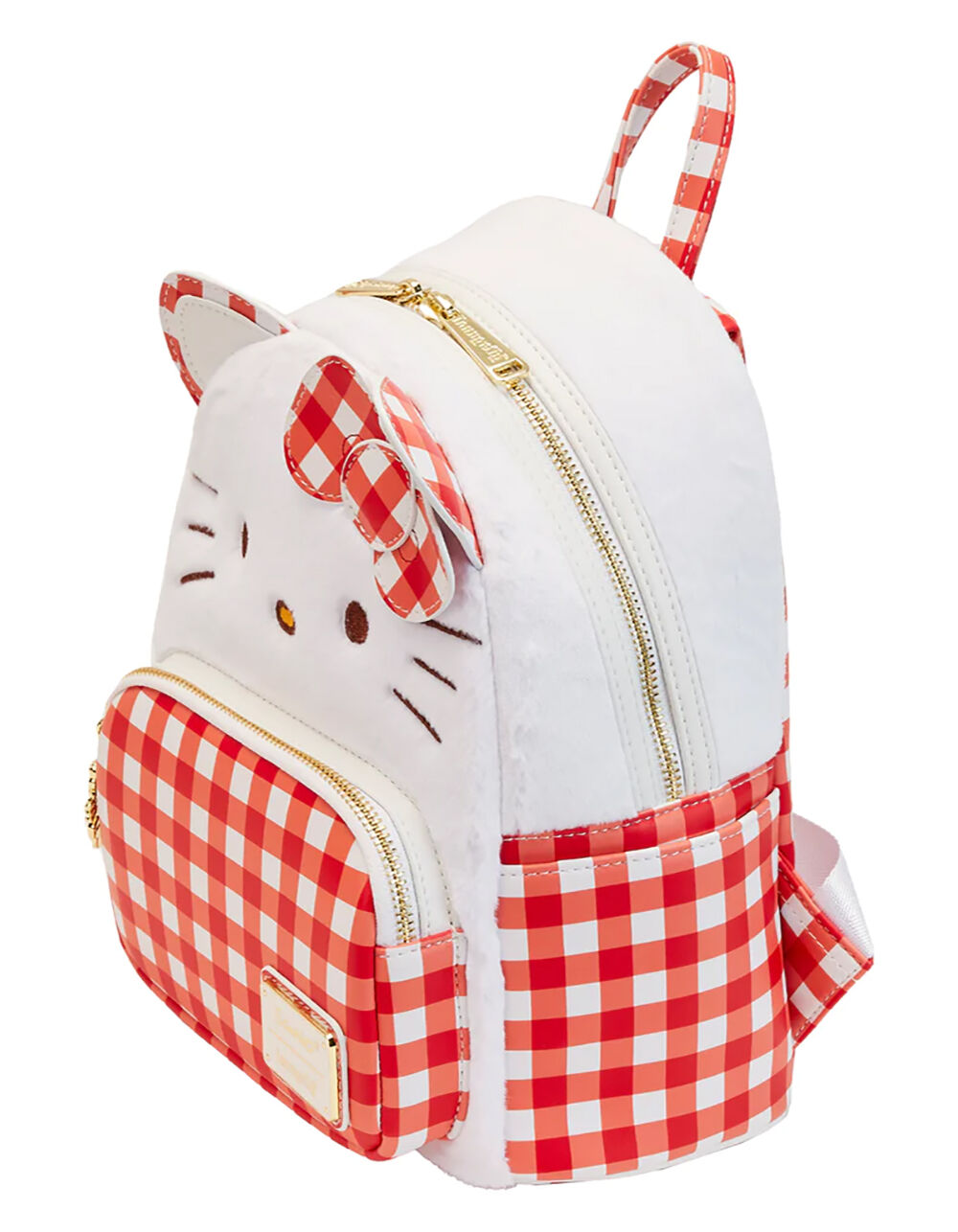 HELLO KITTY GINGHAM LOUNGEFLY MINI BACKPACK