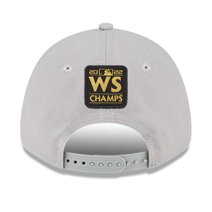 HOUSTON ASTROS 2022 WORLD SERIES CHAMPS LOCKER ROOM 9FORTY ADJUSTABLE HAT