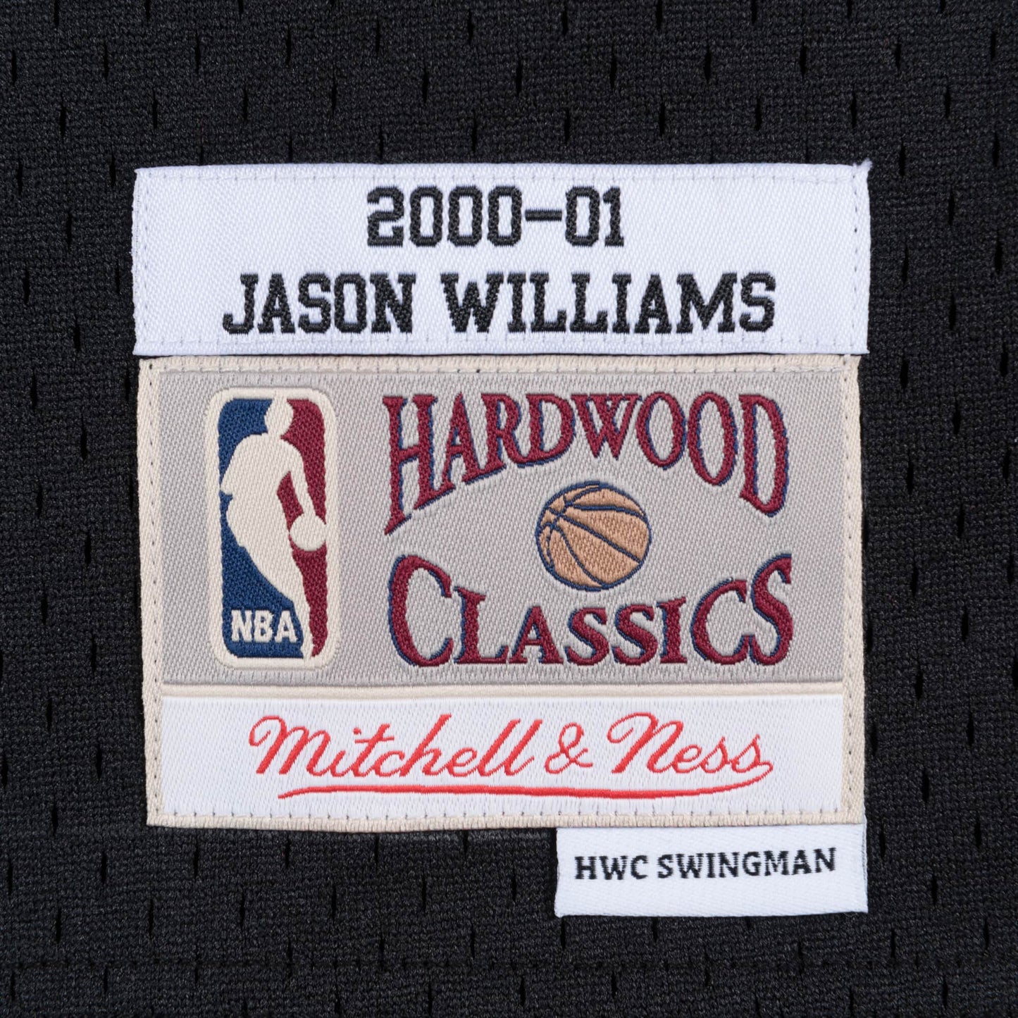 JASON WILLIAMS HOMBRE MITCHELL & NESS 00-01' JERSEY SWINGMAN