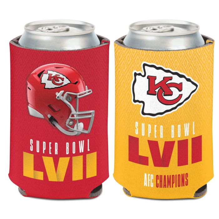 KANSAS CITY CHIEFS 2022 AFC CONFERENCE CHAMPIONS PARTICIPANT 12 OZ. CAN HOLDER