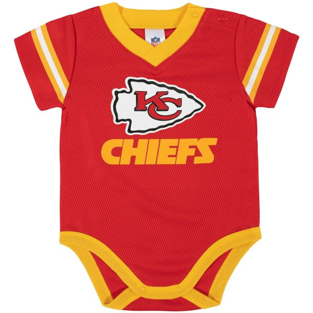 KANSAS CITY CHIEFS INFANT DAZZLE BODYSUIT