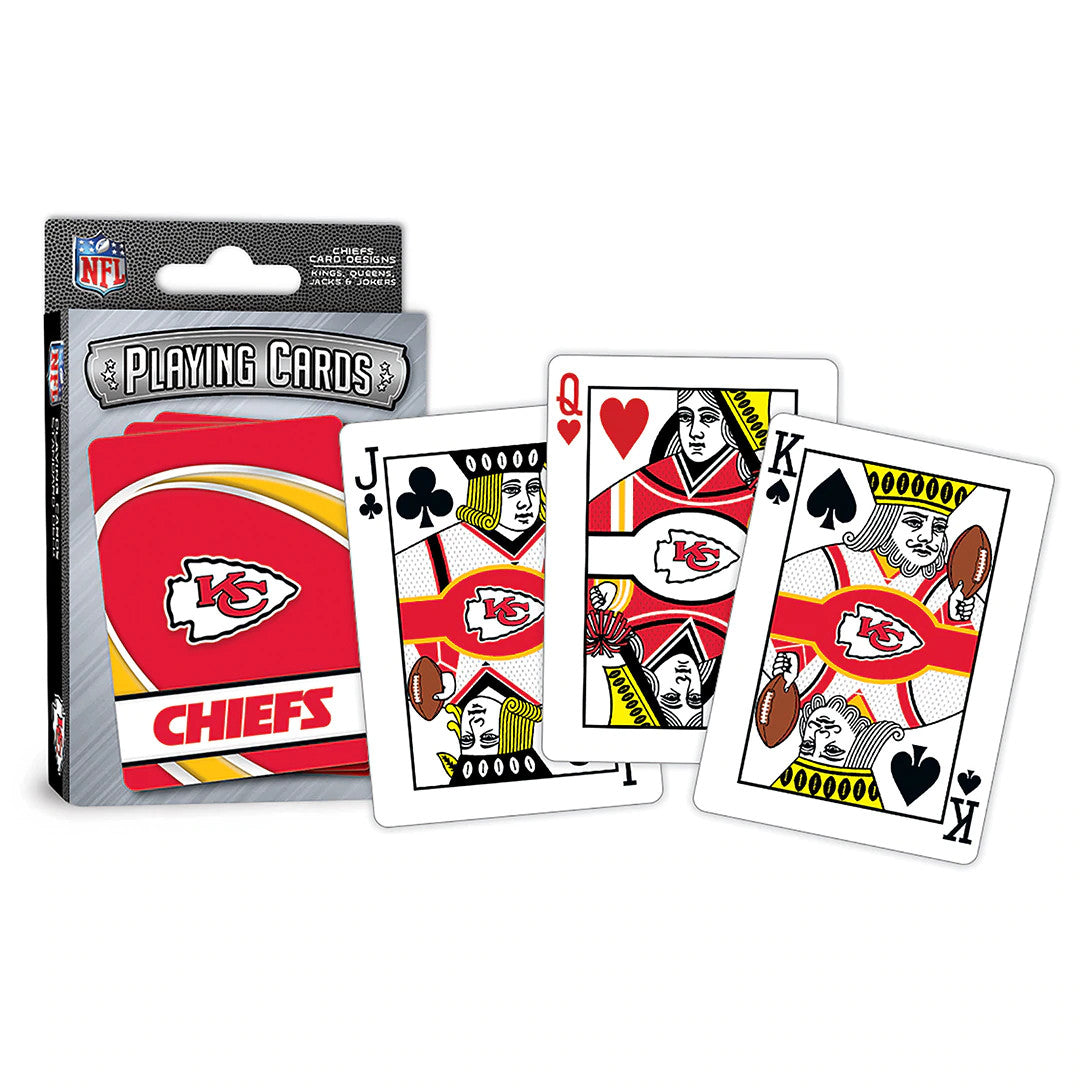 KANSAS CITY CHIEFS PLAYING CARDS