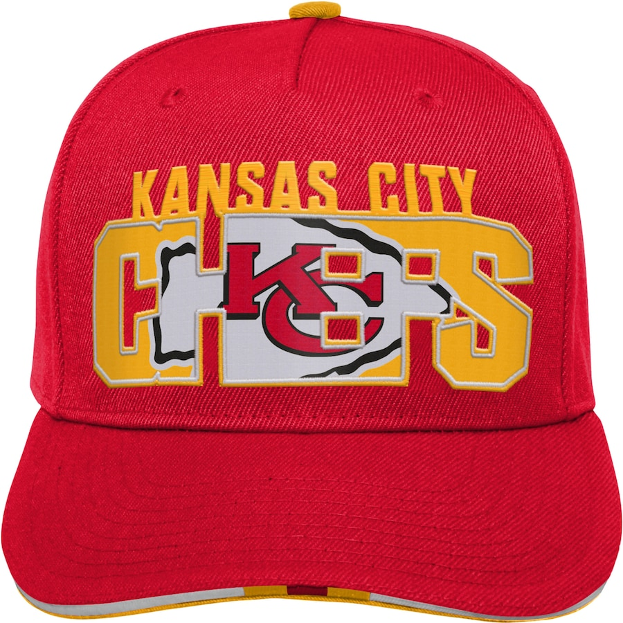 KANSAS CITY CHIEFS YOUTH ON TREND PRECURVED SNAPBACK