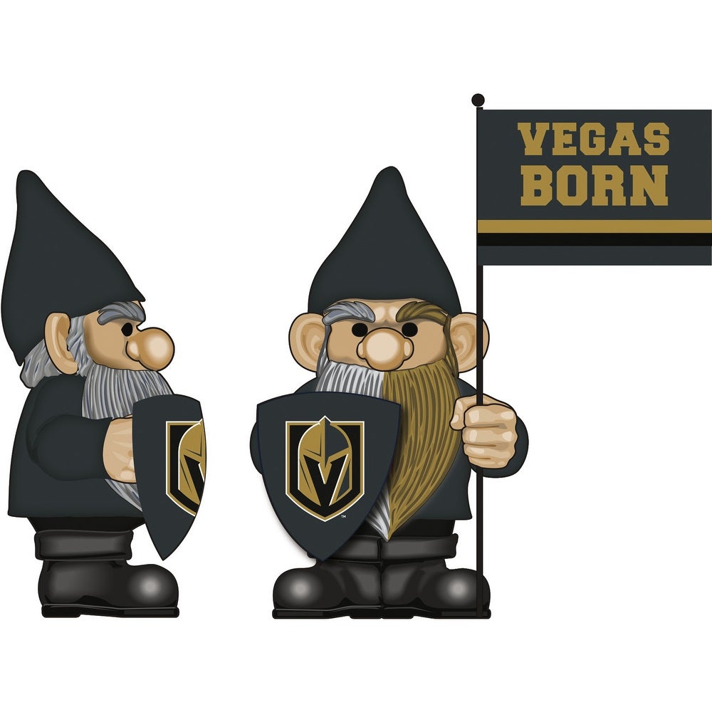 LAS VEGAS GOLDEN KNIGHTS FLAG HOLDER GNOME