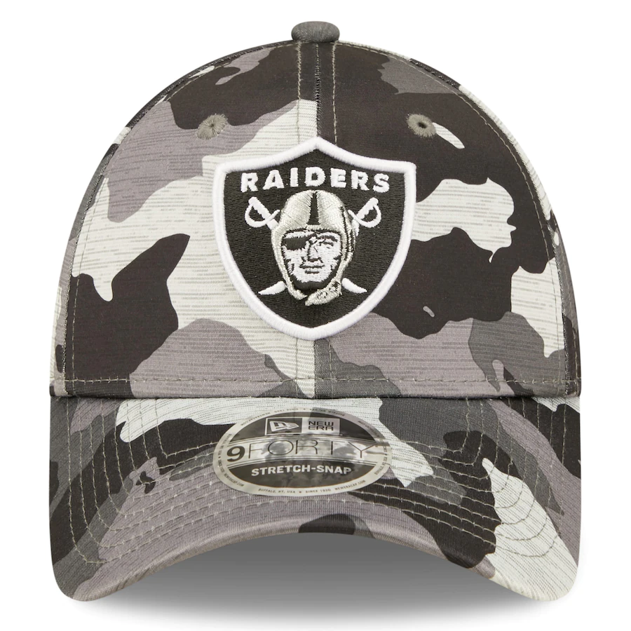 LAS VEGAS RAIDERS 2022 CAMPAMENTO DE ENTRENAMIENTO 940 STRETCH-SNAP