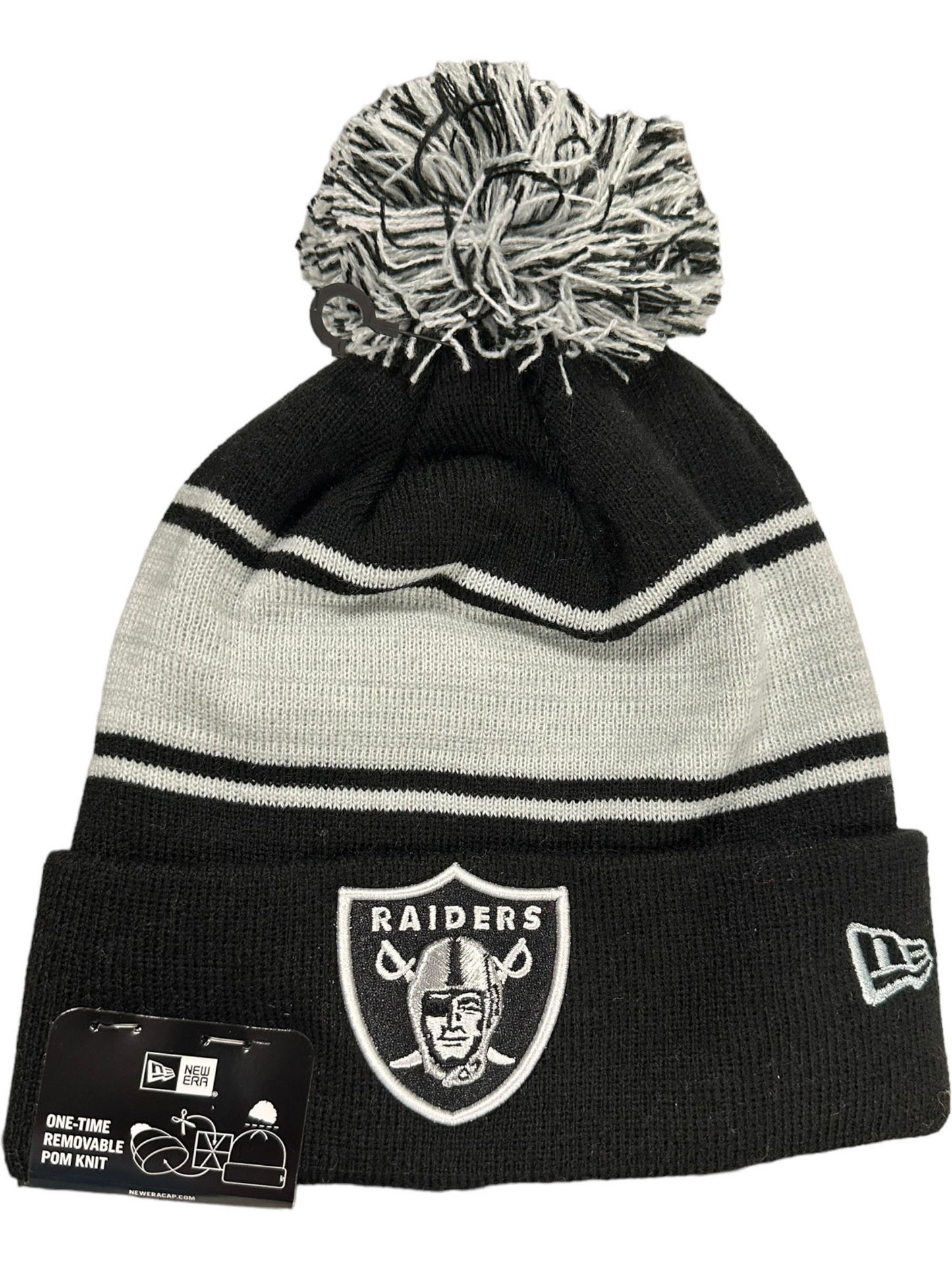 LAS VEGAS RAIDERS CHILLED KNIT BEANIE