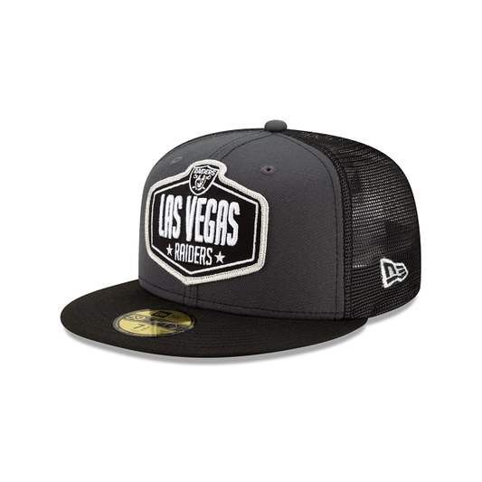 LAS VEGAS RAIDERS DRAFT 2021 DRAFT 59FIFTY FITTED